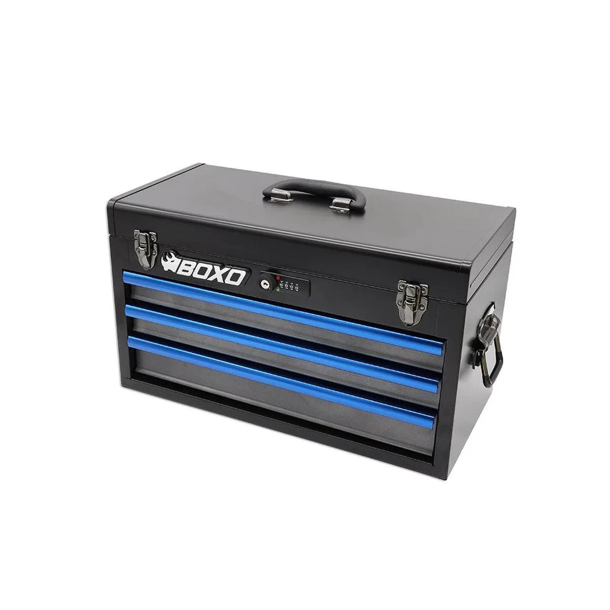 117-Piece SAE 3-Drawer Hand Carry Tool Box - Image 9