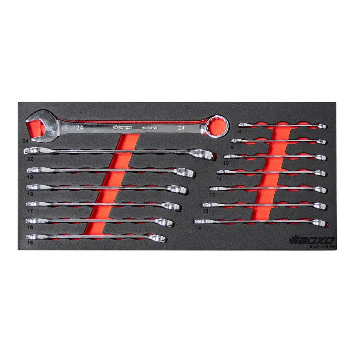 133-Piece Metric 3-Drawer Hand Carry Tool Box - Image 8