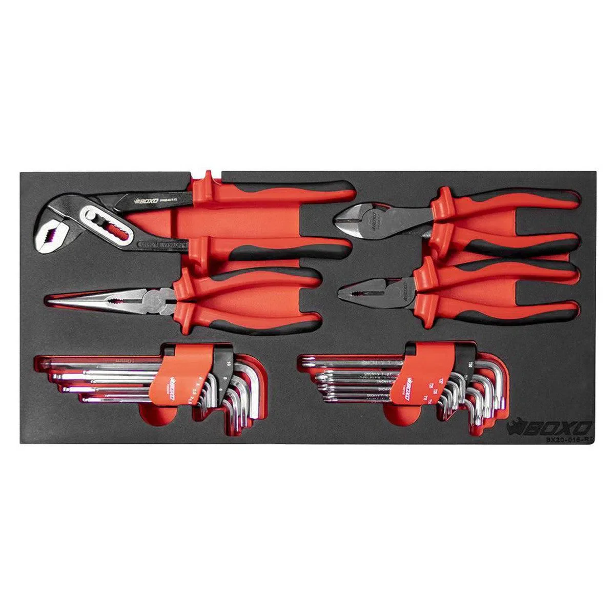 133-Piece, 6 and 12-Point, Metric Tool Set for 3-Drawer Hand Carry Box - Image 4
