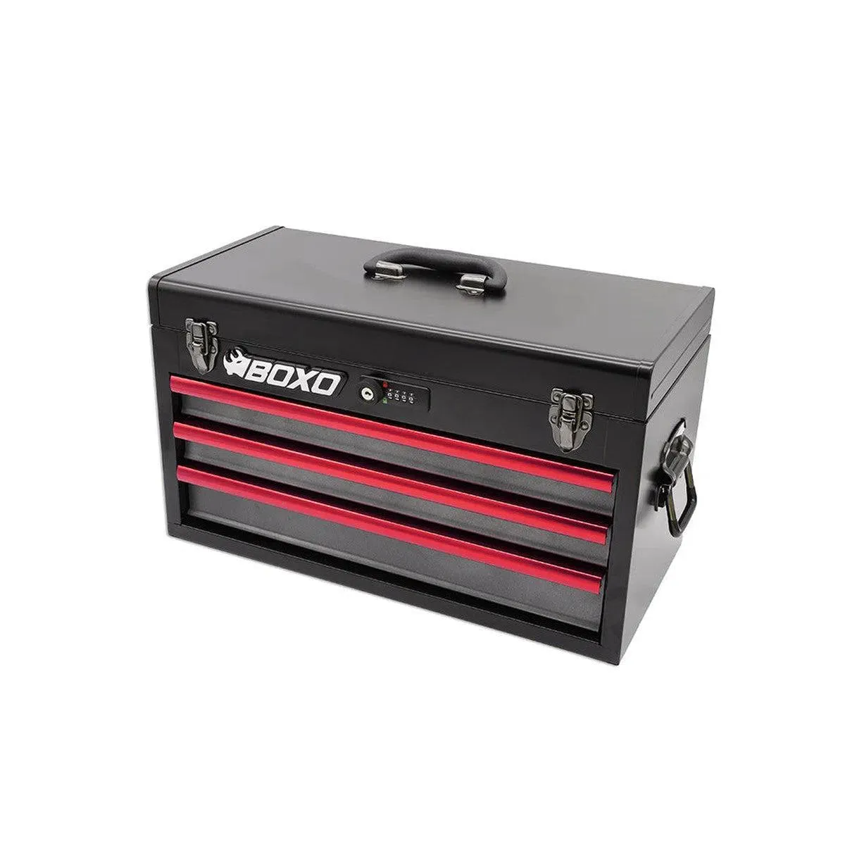 159-Piece Metric and SAE Combo 3-Drawer Hand Carry Tool Box - Image 7