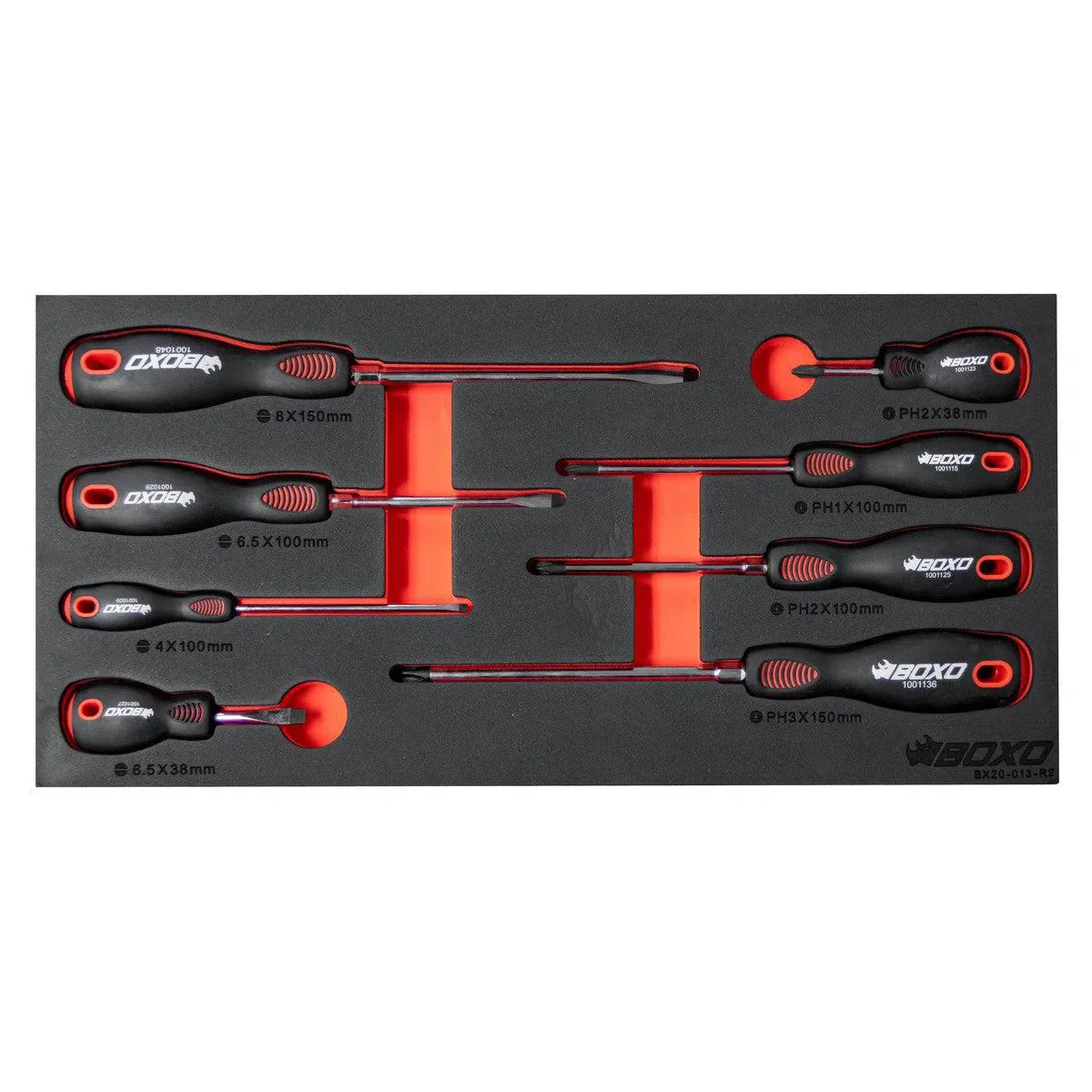 159-Piece, 6 and 12-Point, Metric and SAE Combo Tool Set for 3-Drawer Hand Carry Box - Image 4