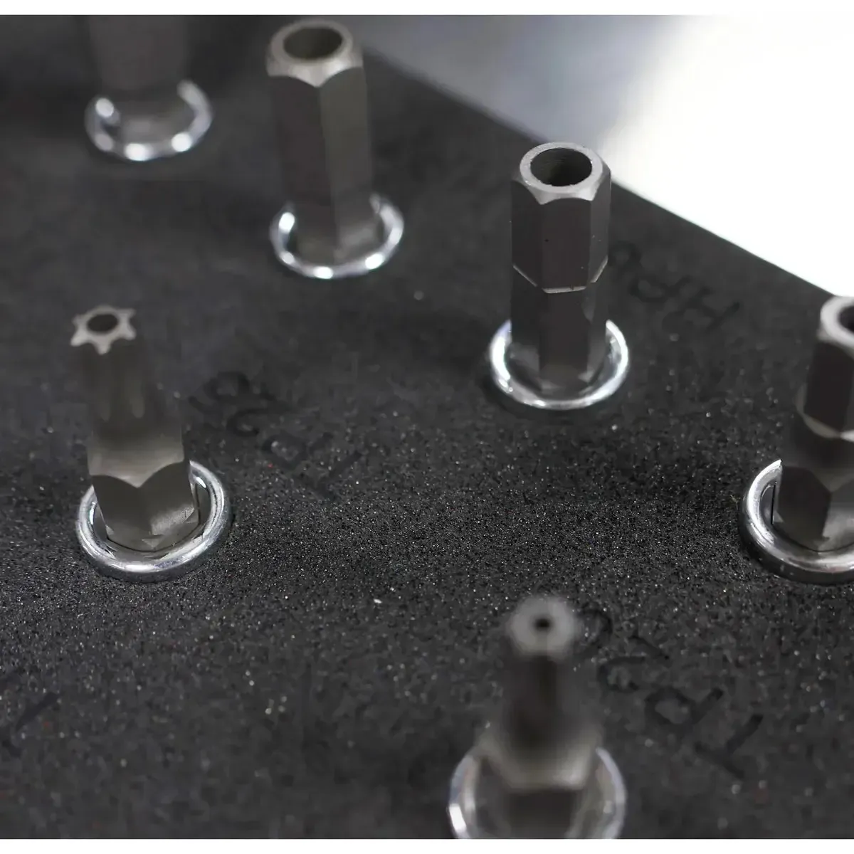 17-Piece 1/4" & 3/8" Drive Tamper Proof Hex & Torx Bit Socket Set | 1/9 Drawer EVA Foam - Image 5