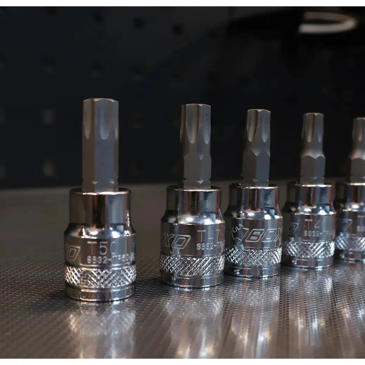 17-Piece 1/4" & 3/8" Drive Tamper Proof Hex & Torx Bit Socket Set | 1/9 Drawer EVA Foam - Image 7