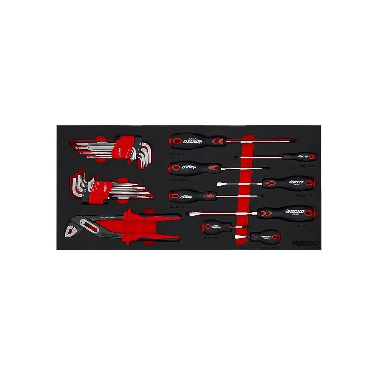 UTV Box | 190-Piece Metric and SAE UTV Tool Set with 5-Drawer Hand Carry Tool Box - Image 13