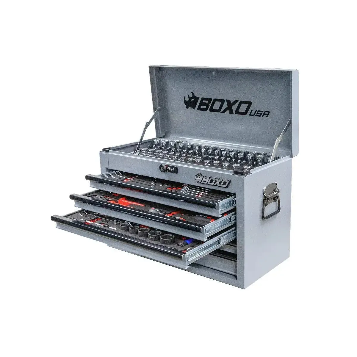 UTV Box | 190-Piece Metric and SAE UTV Tool Set with 5-Drawer Hand Carry Tool Box - Image 3