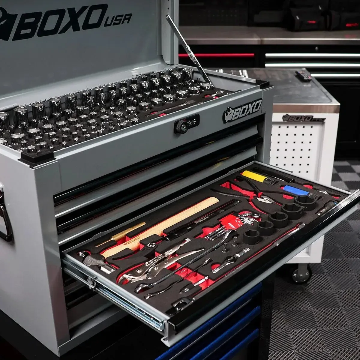UTV Box | 190-Piece Metric and SAE UTV Tool Set with 5-Drawer Hand Carry Tool Box - Image 4