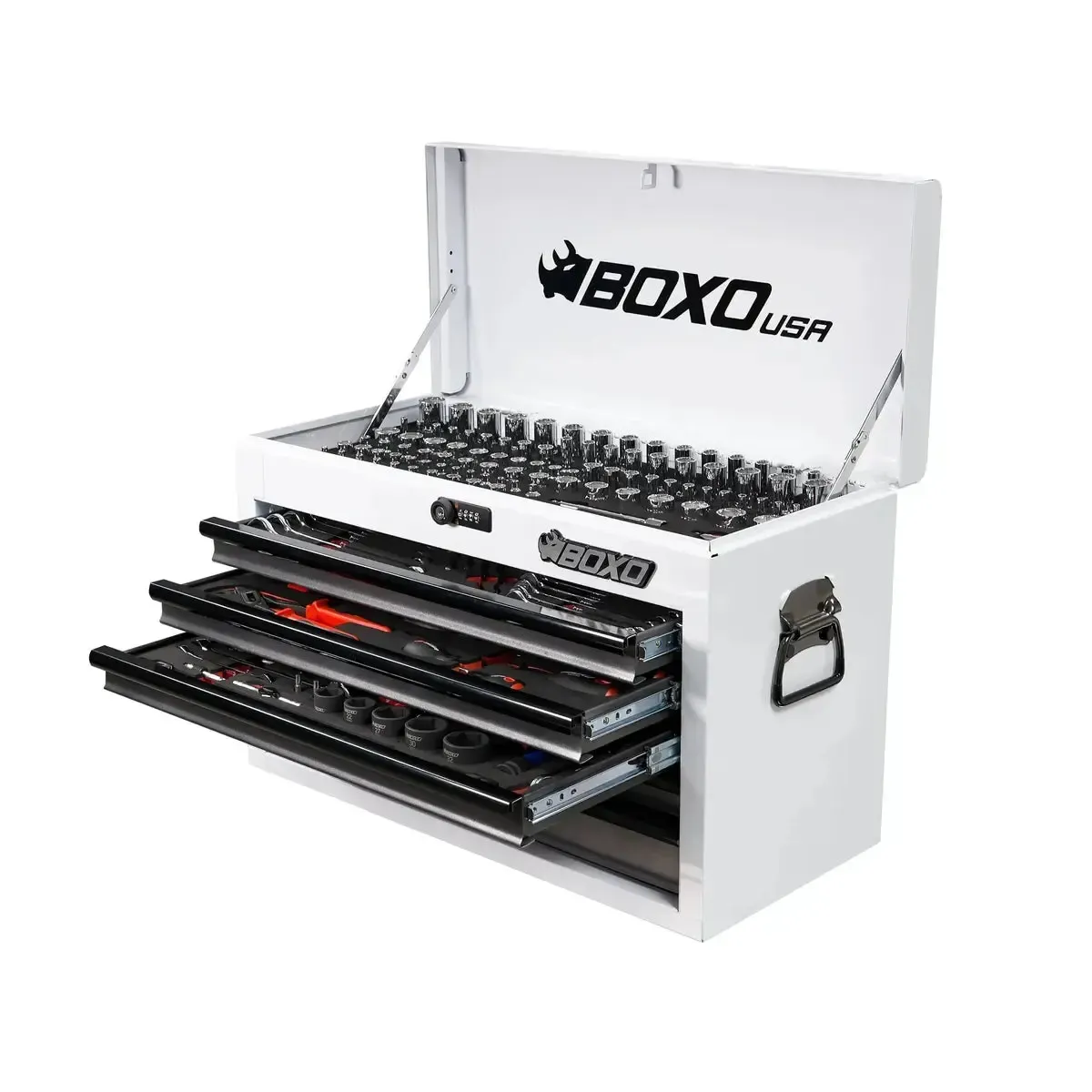 UTV Box | 190-Piece Metric and SAE UTV Tool Set with 5-Drawer Hand Carry Tool Box - Image 5
