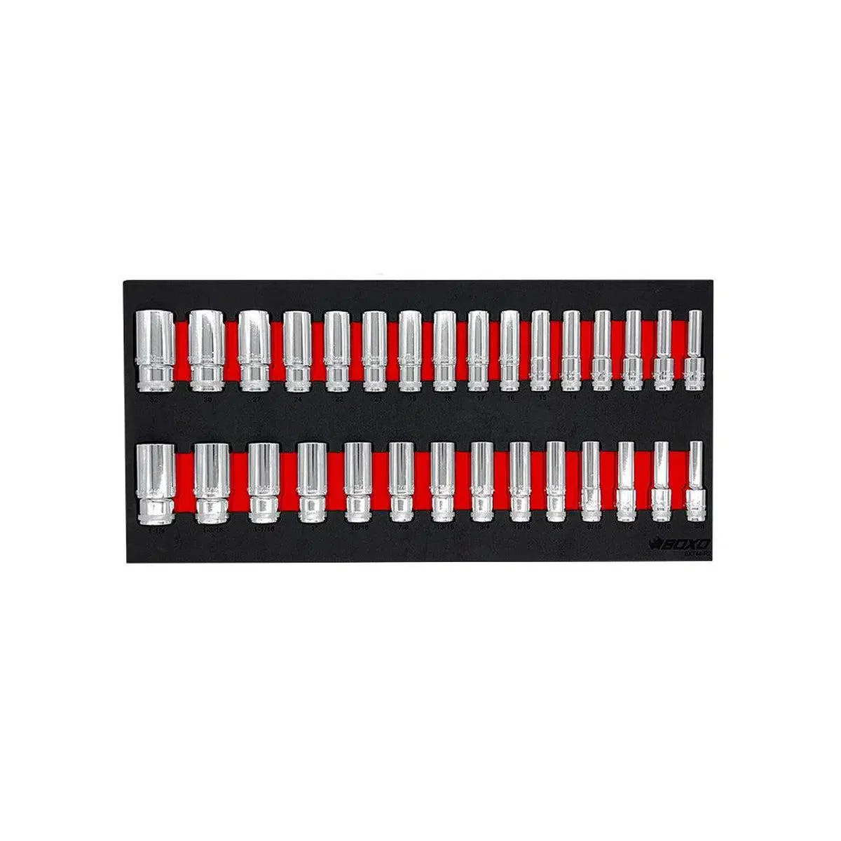 227-Piece Metric and SAE Combo 5-Drawer Hand Carry Tool Box - Image 8