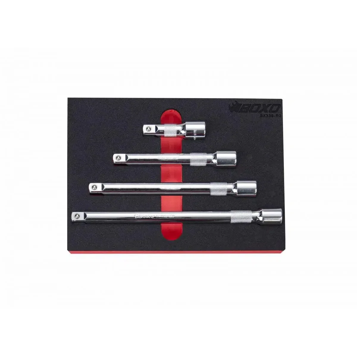 4-Piece 1/2" Drive Extension Set | 2/9th EVA Foam