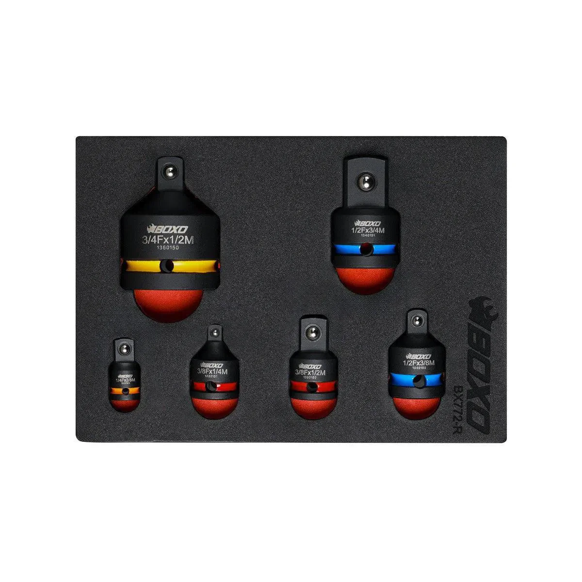 6-Piece Impact Adapter Set | 1/9th EVA Foam