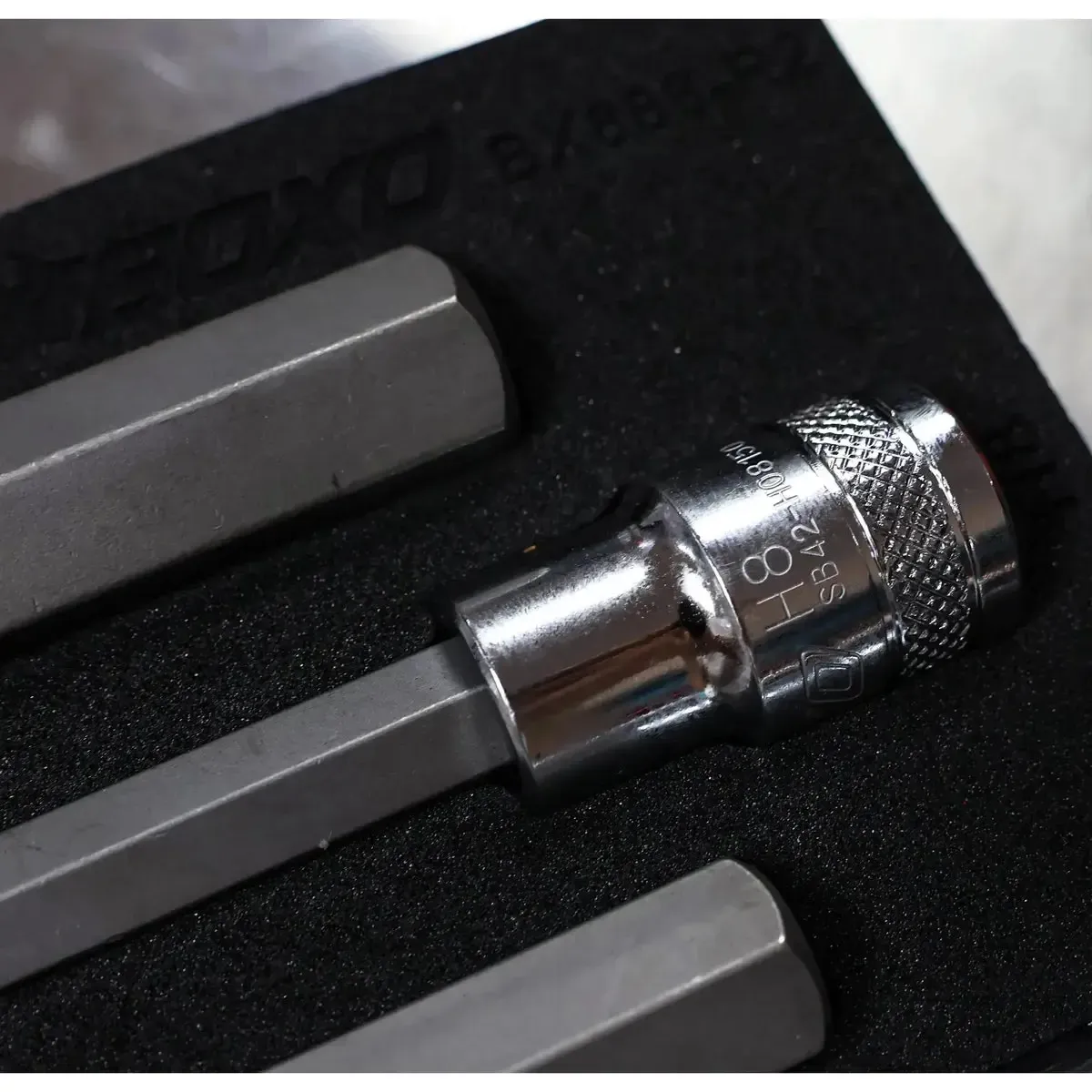 7-Piece 1/2" Drive Long Hex Bit Socket | 1/6 Drawer EVA Foam - Image 4