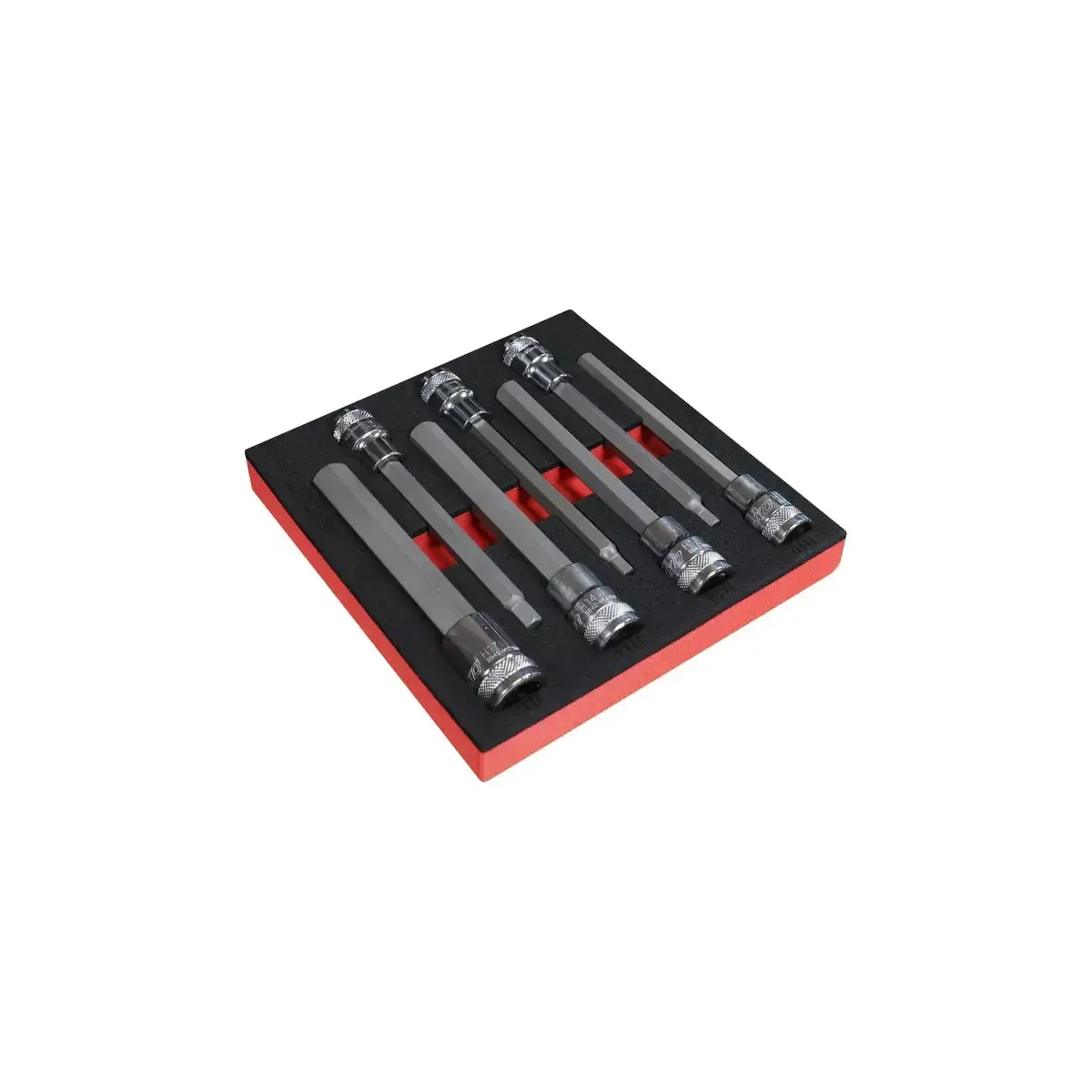 7-Piece 1/2" Drive Long Hex Bit Socket | 1/6 Drawer EVA Foam - Image 9