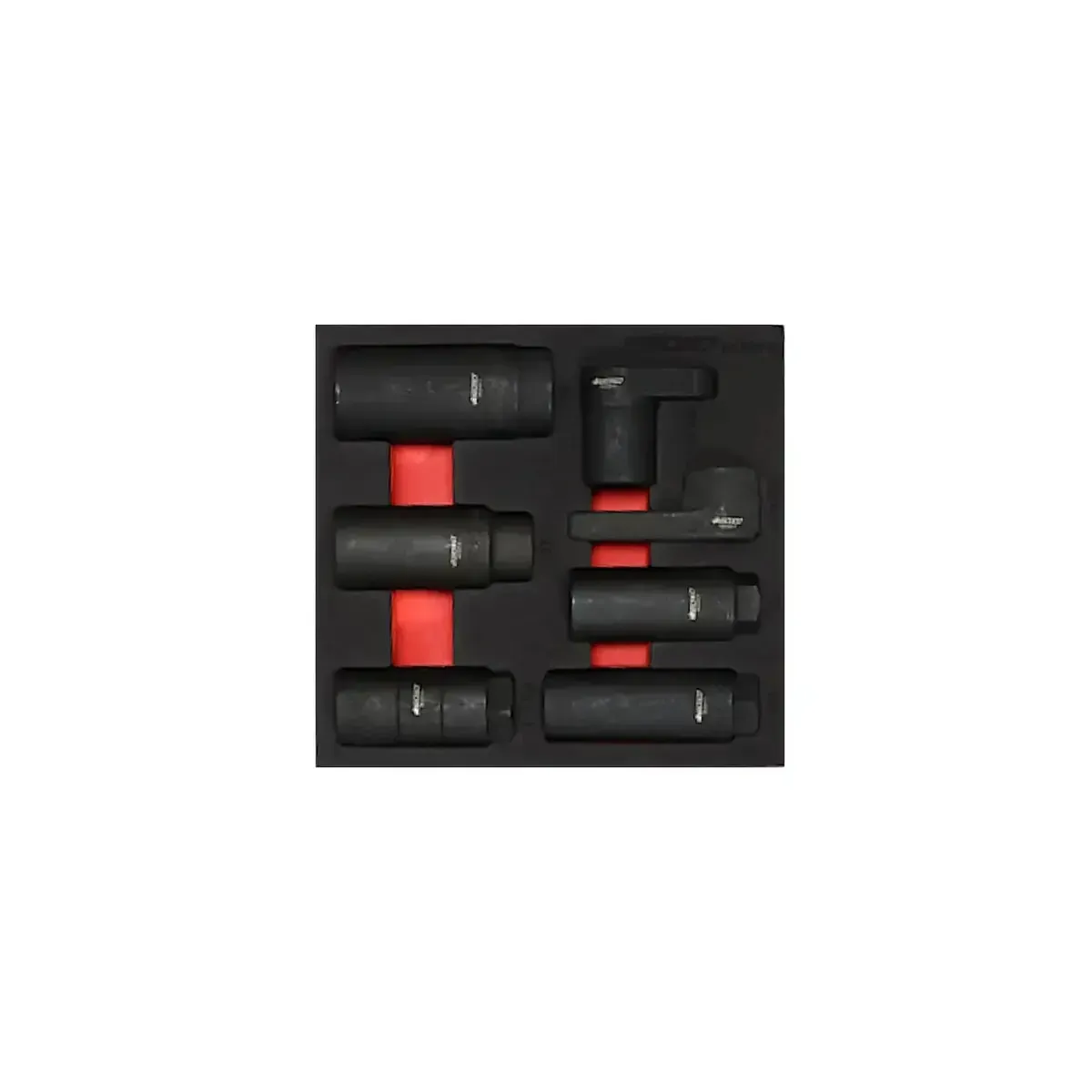 7-Piece Metric & SAE Oxygen Sensor & Sending Unit Socket Set | 1/6 Drawer EVA Foam