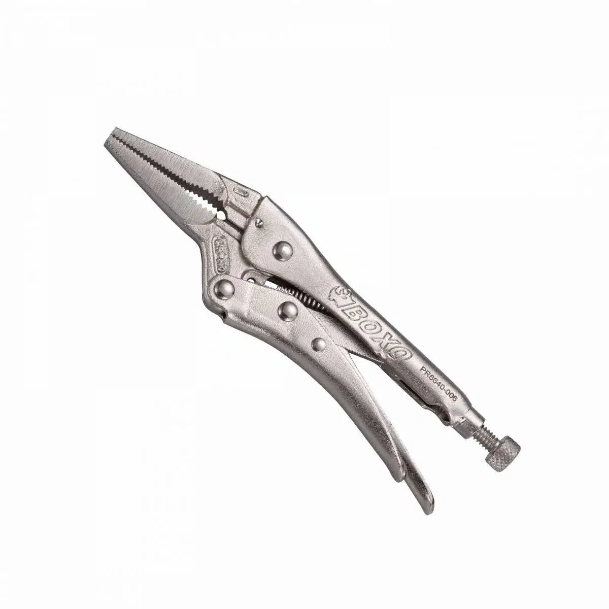 9" Long Nose Flat Jaw Locking Pliers