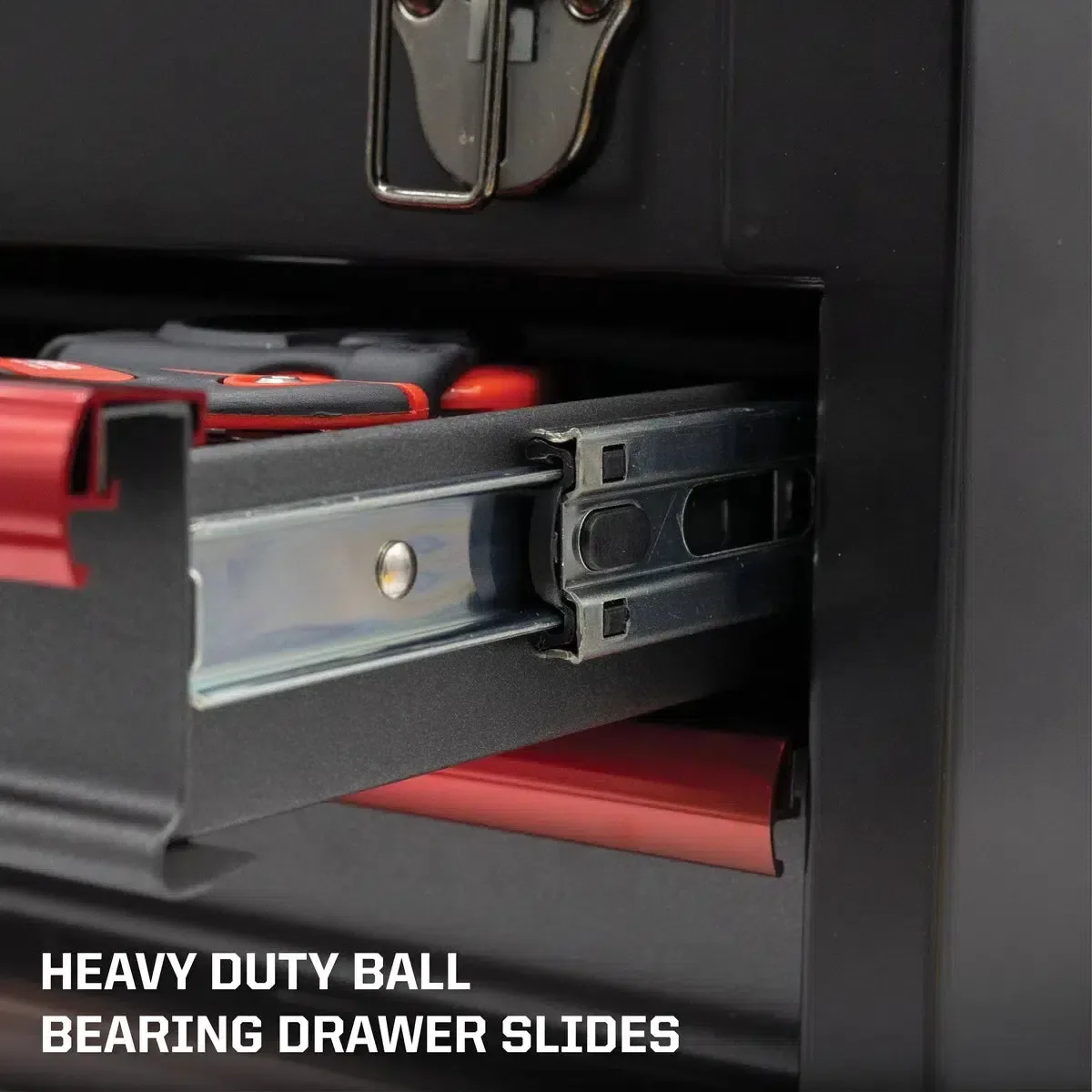 MotoBox | Ricky Carmichael 26" 5-Drawer Portable Tool Box with 103-Piece Metric Motorcycle Tool Set - Image 14