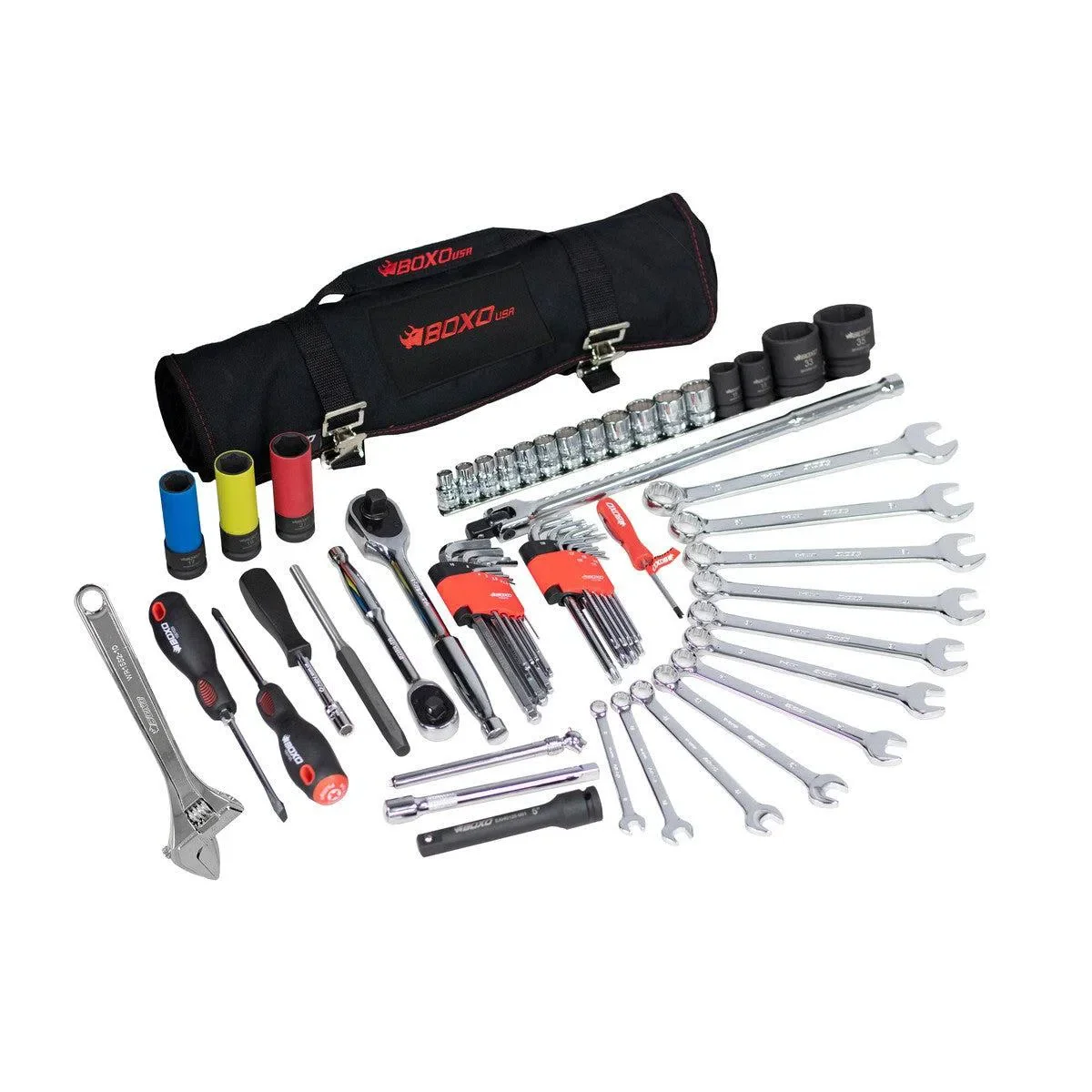 Off-Road Bag Combo | 108-Piece Off-Road Tool Bag and SAE Tool Roll - Image 8