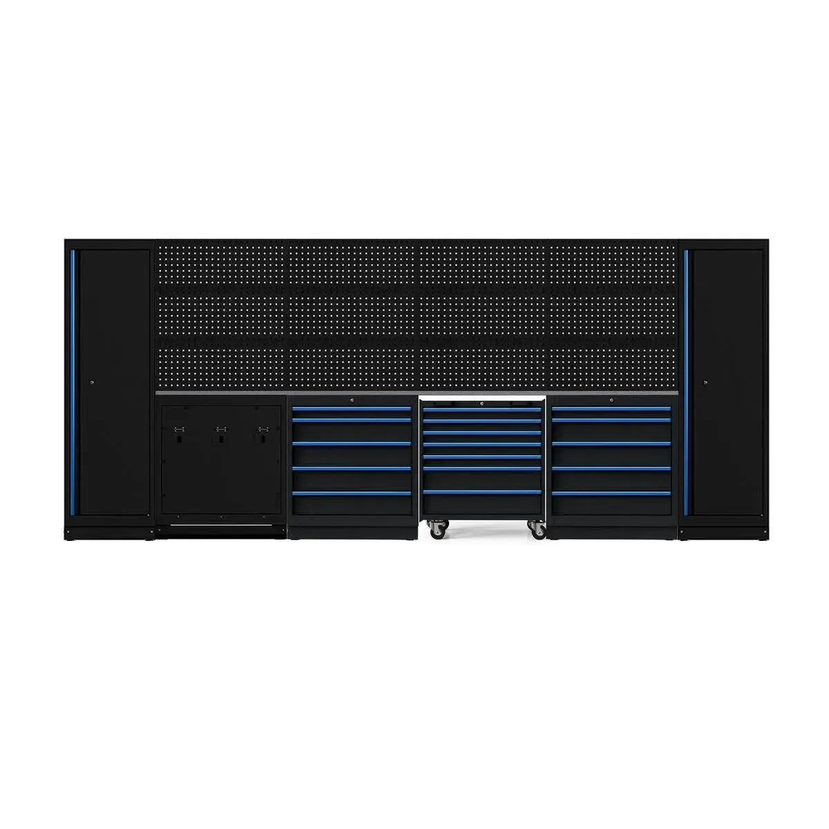 OSM Pro Series | 160" 20-Piece Professional Organized Storage Modules Build Out | 21-Drawers, 6-Cabinets - Image 2