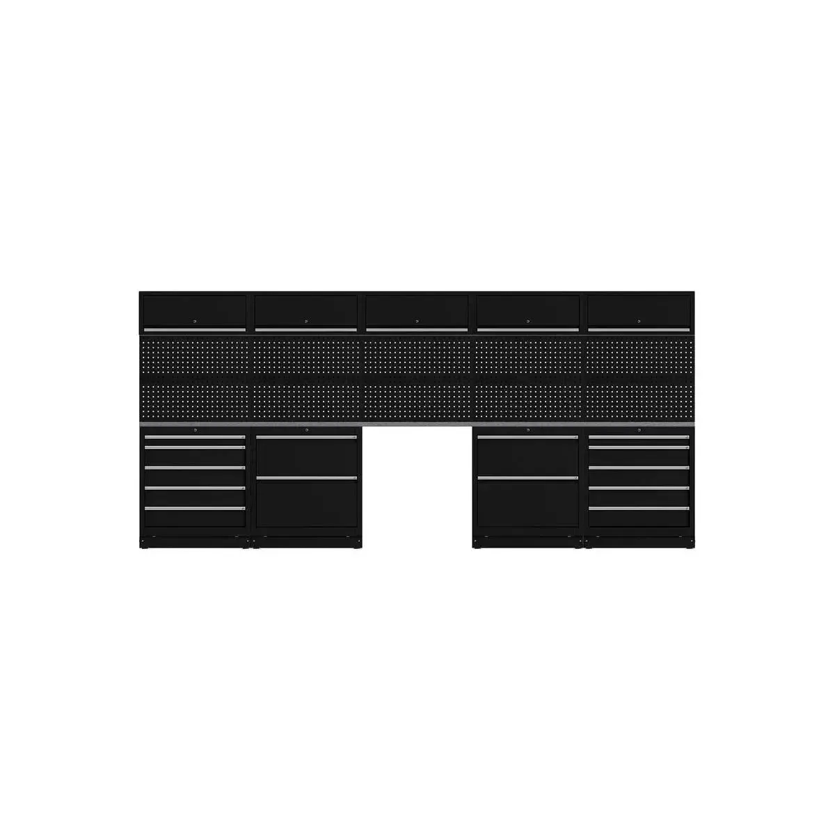 OSM Pro Series | 170" 23-Piece Professional Organized Storage Modules Build Out | 14-Drawers, 4-Cabinets - Image 3