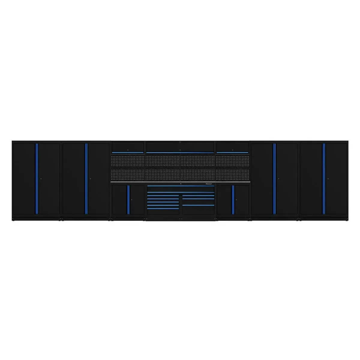 OSM Pro Series | 380" 20-Piece Professional Organized Storage Modules Build Out | 10-Drawers, 7-Cabinets - Image 3