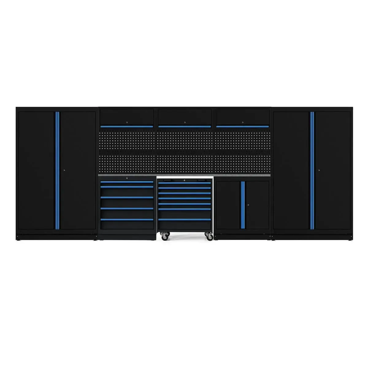 OSM Pro Series | 190" 15-Piece Professional Organized Storage Modules Build Out | 12-Drawers, 5-Cabinets - Image 3